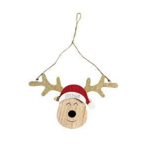 Personalised Hanging Reindeer Head