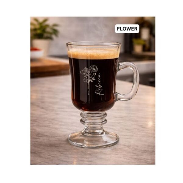 Personalised Irish Coffee Glass – 200ml