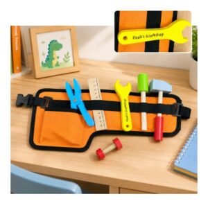 Personalised Wooden Tool Belt Play Set