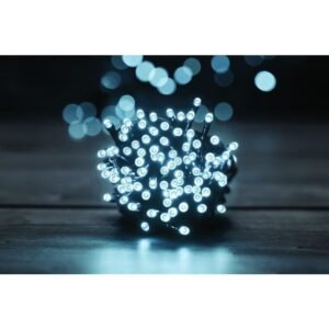 1000 LED Christmas string lights in cool white