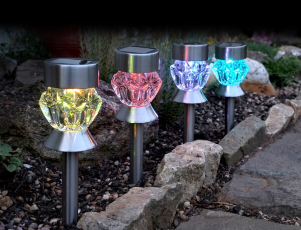 Crystal Stake Lights Pack of 4 Crystal Stake Lights Pack of 4