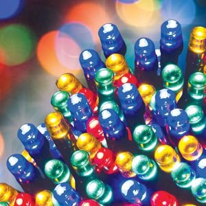100 LED Solar Lights - Multicolour