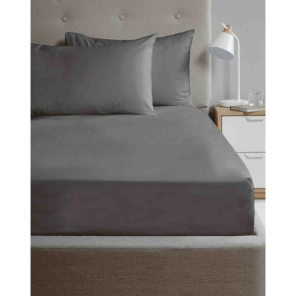 Microfibre Pair Pillowcase - Charcoal Microfibre Pair Pillowcase - Charcoal