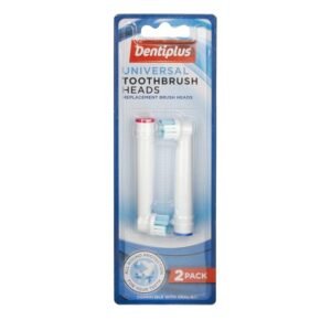Universal Toothbrush Heads Pack of 2 Universal Toothbrush Heads Pack of 2