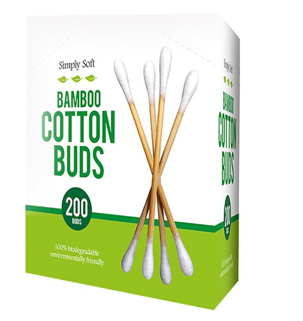 Bamboo Cotton Buds – 200 Bamboo Cotton Buds – 200