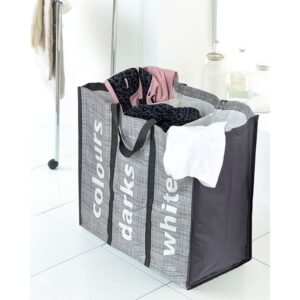 3-Section Folding Laundry Bag 3-Section Folding Laundry Bag