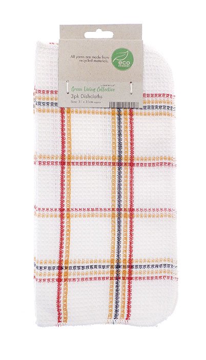 Eco Dishcloths – Red Check Eco Dishcloths – Red Check