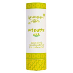 Pit Putty Natural Deodorant Stick – Lemongrass & Teatree Pit Putty Natural Deodorant Stick – Lemongrass & Teatree