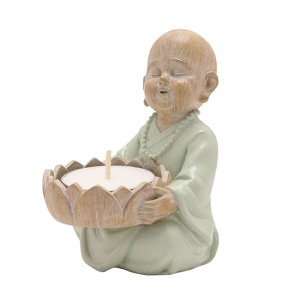 Mini Monk Candle Holder