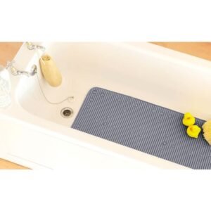 Cushioned Bath Mat - Grey Cushioned Bath Mat - Grey