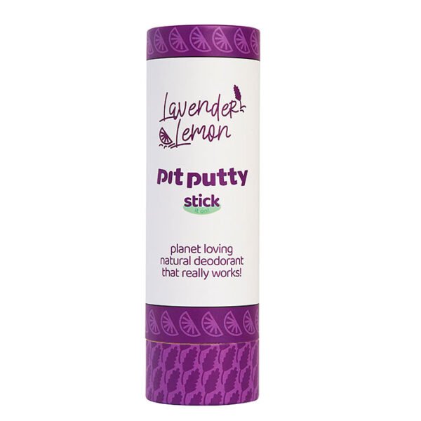 Pit Putty Natural Deodorant Stick – Lemon & Lavender Pit Putty Natural Deodorant Stick – Lemon & Lavender