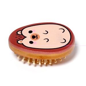 Bamboo Hair Brush - Hedgehog