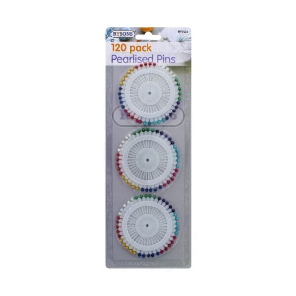 Pearl Pin Heads 120pk