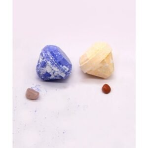 Gemstone Bath Bomb - Bergamot & Cassis Gemstone Bath Bomb - Bergamot & Cassis