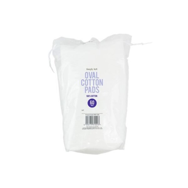 Oval Cotton Pads - 60 Pack Oval Cotton Pads - 60 Pack