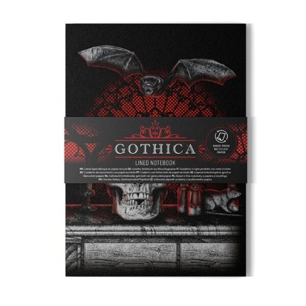 A5 Gothica Recycled-Paper Notepad A5 Gothica Recycled-Paper Notepad