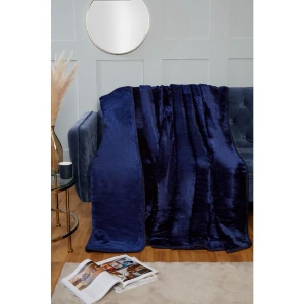 Navy So Soft Throw