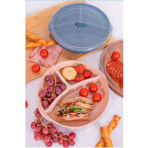 3-Section Vented Food Storage Container 3-Section Vented Food Storage Container