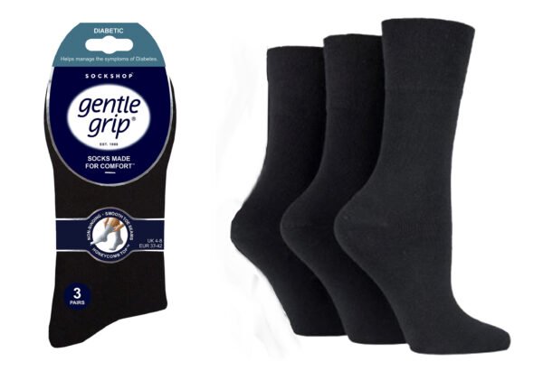 Diabetic Socks Pack of 3 – Women Diabetic Socks Pack of 3 – Women
