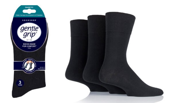 Diabetic Socks Pack of 3 – Men Diabetic Socks Pack of 3 – Men