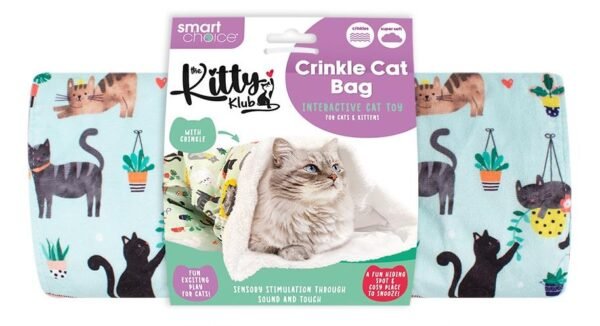 Crinkle Cat Bag Toy Crinkle Cat Bag Toy