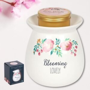 Blooming Lovely Wax Melt Burner Gift Set