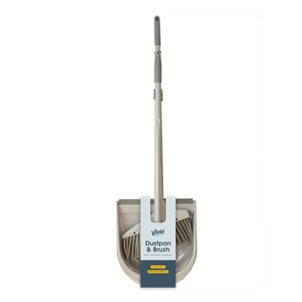 Foldable Dustpan & Brush Set
