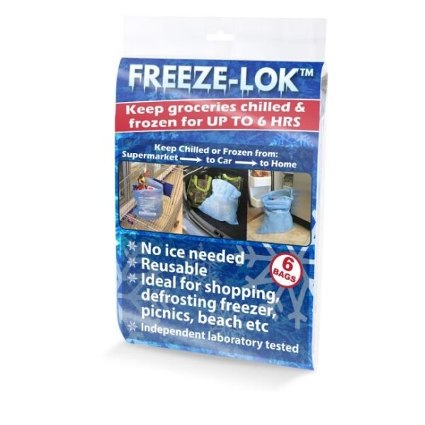 Freeze Lok Bags - Pack of 6