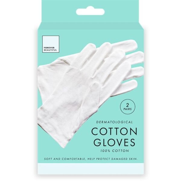 White Cotton Gloves - 2 Pairs White Cotton Gloves - 2 Pairs