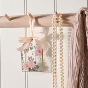 Glass Floral Ornament Arch