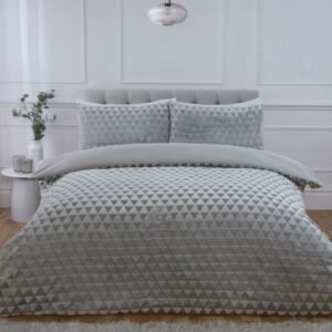 Luxury Teddy Bedding – Grey Diamond, Single Luxury Teddy Bedding – Grey Diamond, Single