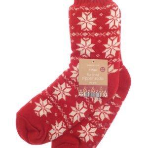 Nordic Fur-Lined Slipper Socks Nordic Fur-Lined Slipper Socks