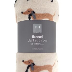 Super-Soft Dachshund Blanket Super-Soft Dachshund Blanket