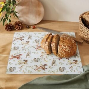 Glass Worktop Saver - Forest Fable
