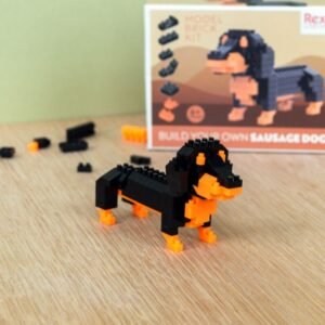 Sausage Dog Mini Brick Kit – 128 Pieces