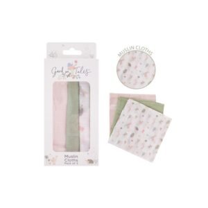 Garden Tales Muslin Cloths – 3 Pack