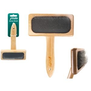 Bamboo Slicker Pet Brush