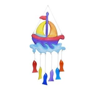 Hanging Mobile - Boat & Fish