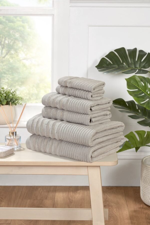 Linear Towel Bale – Dove Grey