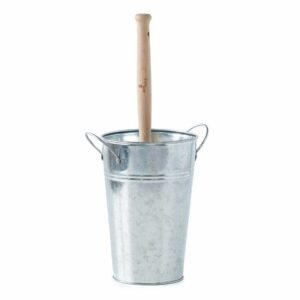 Toilet Brush & Holder Set - Silver Toilet Brush & Holder Set - Silver