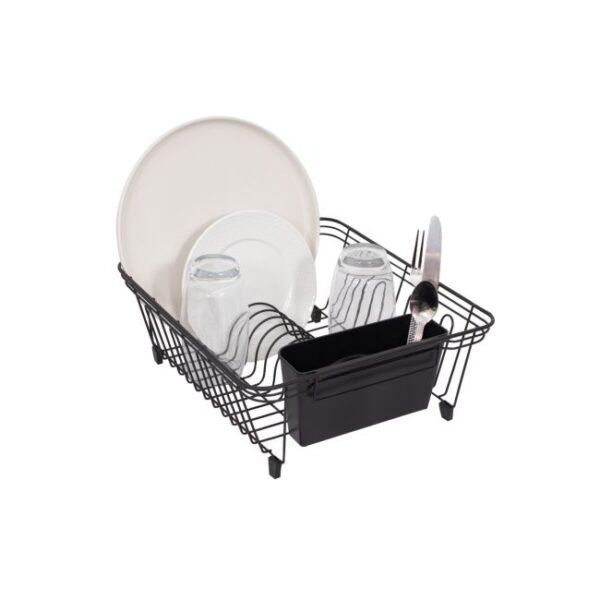 Dish Drainer & Detachable Cutlery Basket