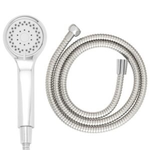 3-Function Shower Head and Hose Set 3-Function Shower Head and Hose Set