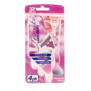Ladies Triple Blade Razors - 4 Pack Ladies Triple Blade Razors - 4 Pack