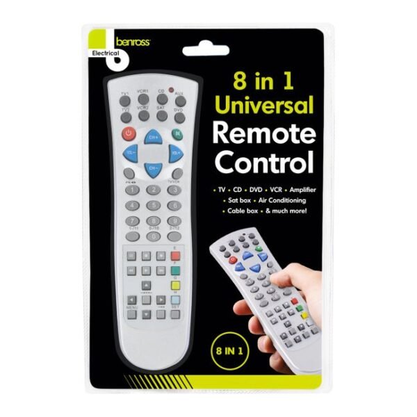 8-in-1 Universal Remote Control