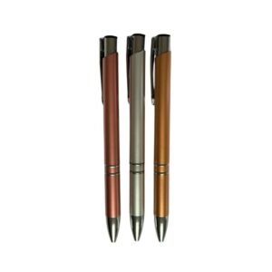Set of 3 Metallic Pens