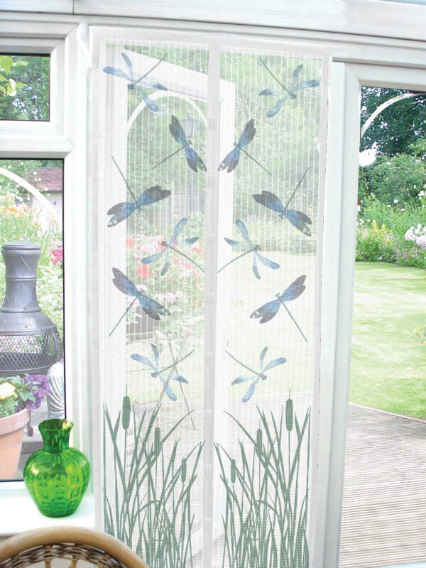 Dragonfly Magnetic Insect Guard Door Screen Curtains Dragonfly Magnetic Insect Guard Door Screen Curtains