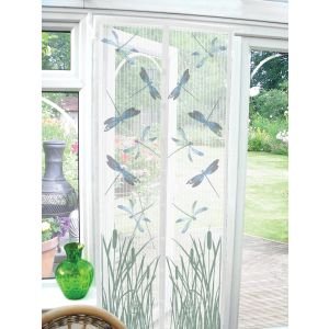 Dragonfly Magnetic Insect Guard Door Screen Curtains