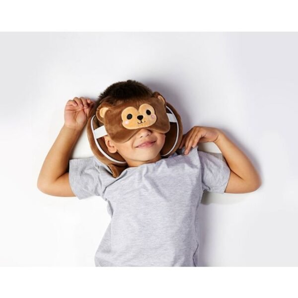 Monkey Travel Pillow and Eye Mask Monkey Travel Pillow and Eye Mask