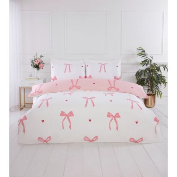 Bows Pink - King Size