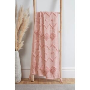 Tufted Throw - Blush Tufted Throw - Blush